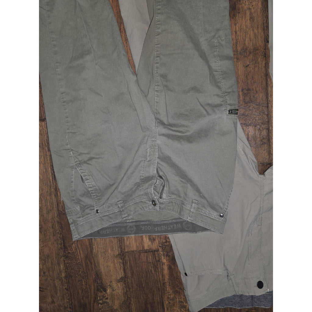 Lot of 2 Men's Weatherproof Made For Adventure & Denali Outdoor Pants - 34x30