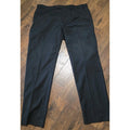 Lauren Ralph Lauren Men’s Black Dress Pants 40x32 Flat Front Chino Slacks