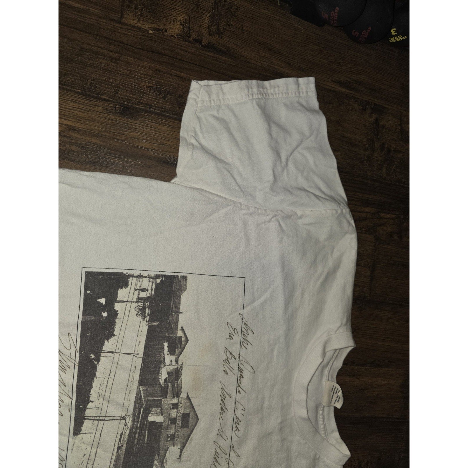 Vintage 90s Structure T Shirt Medium Men's 1995 Architecture Made in USA