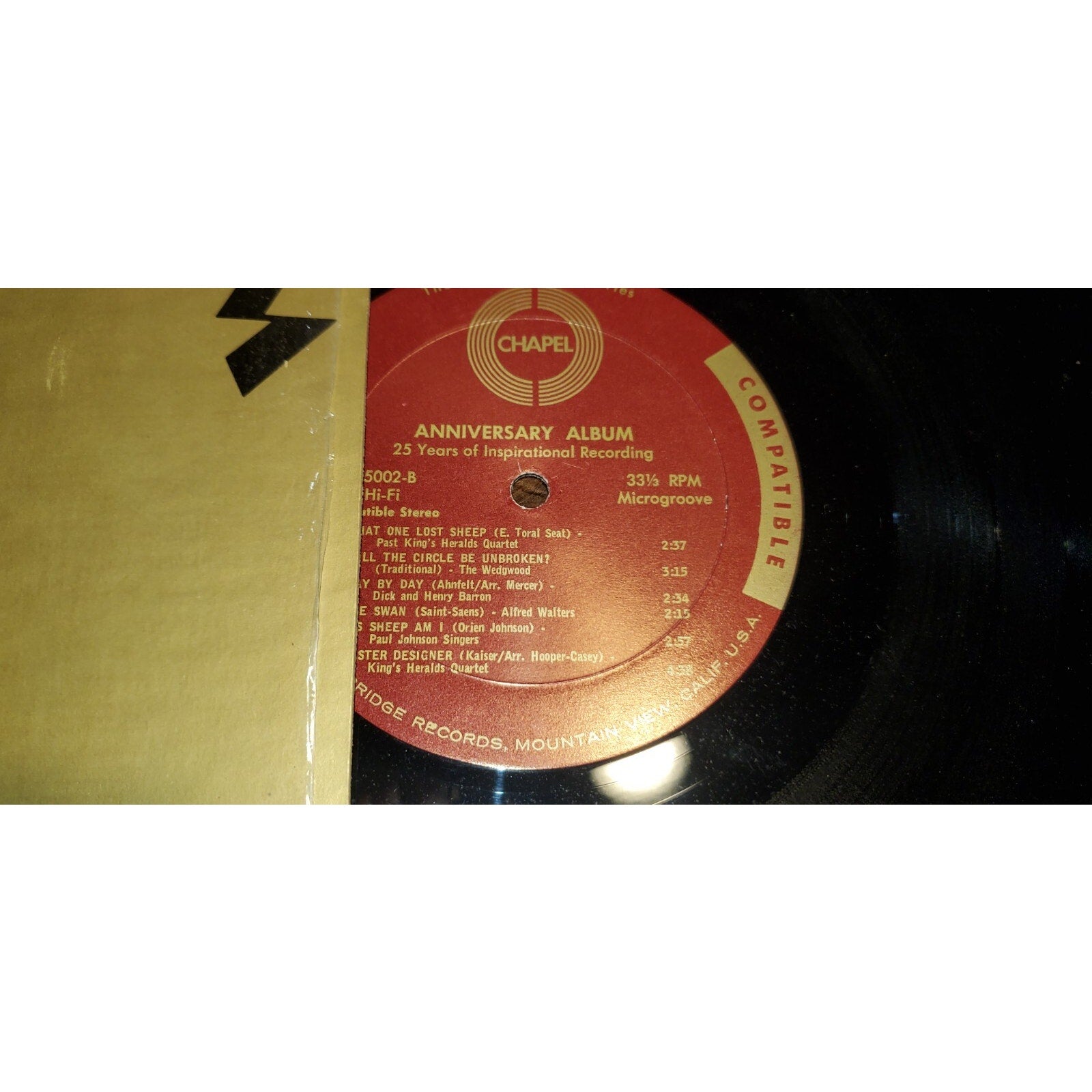 Chapel Records - Anniversary Album 25 years of inspirational recording - S 5002