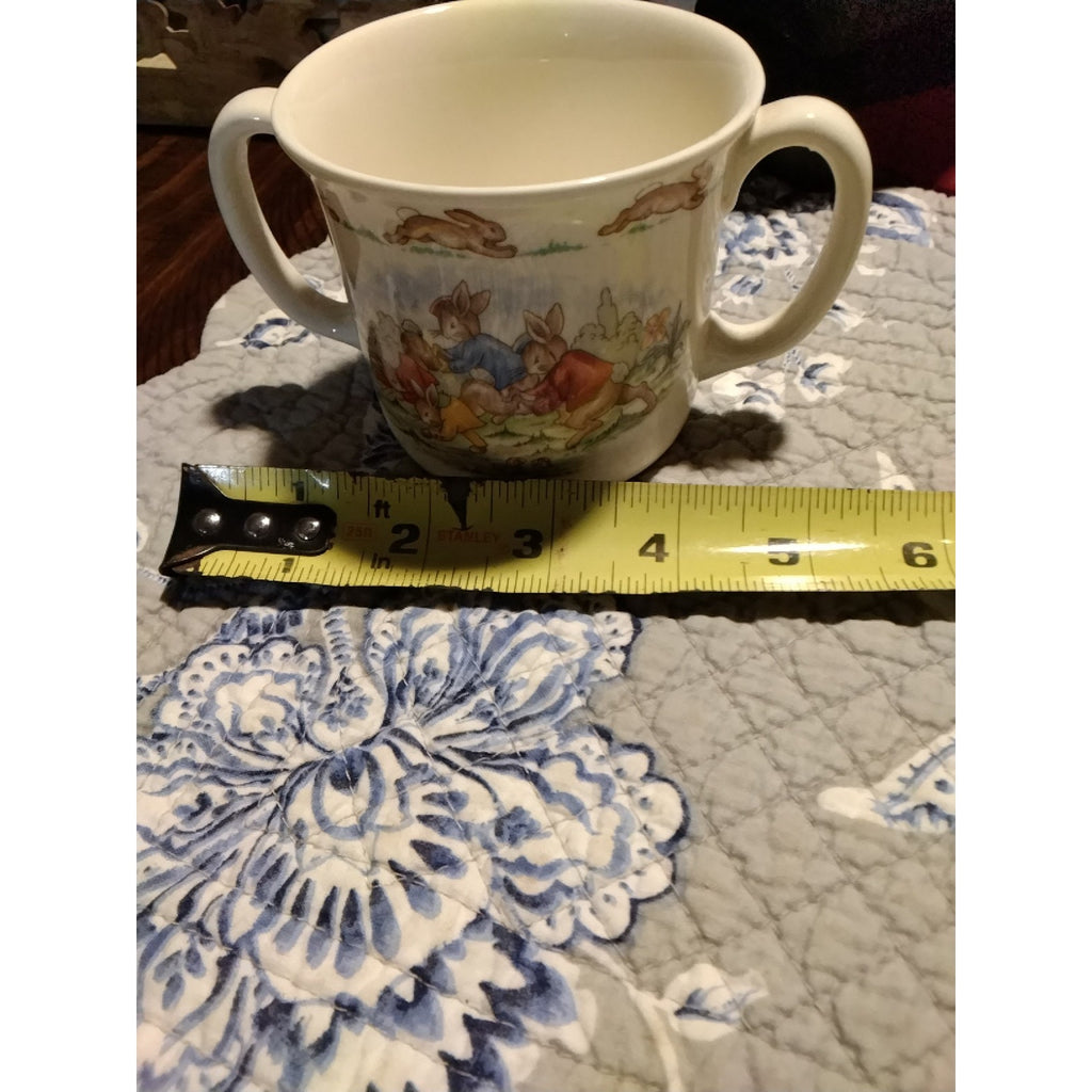 1936 Royal Doulton Bunnykins Fine Bone China Children Mug Two Handled