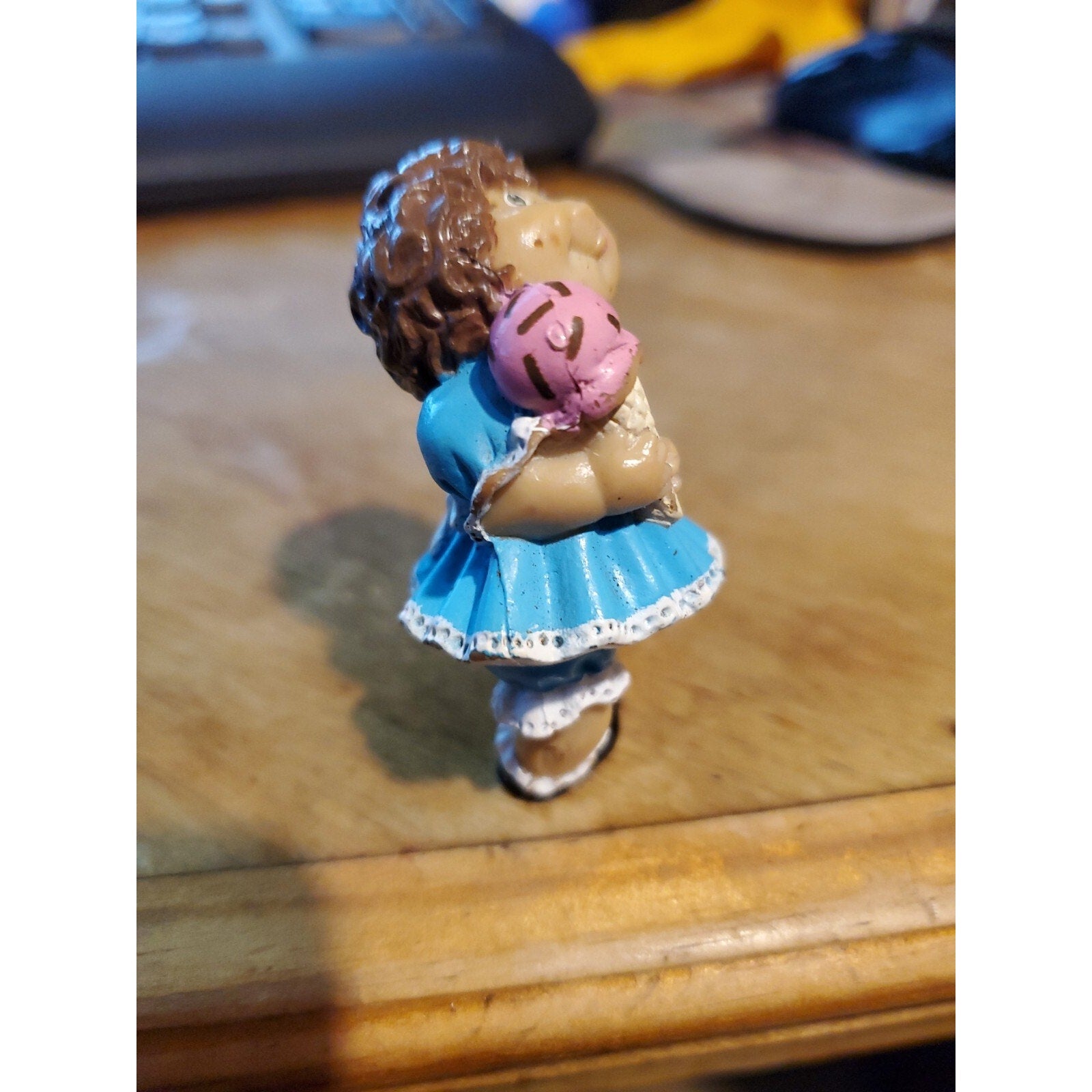 Cabbage Patch Kids Mini Dolls Miniature Vintage 1984 With ice cream Cone