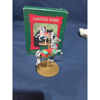 Hallmark Keepsake Ornament Carousel Horse “Holly” 2nd In Series Christmas 1989