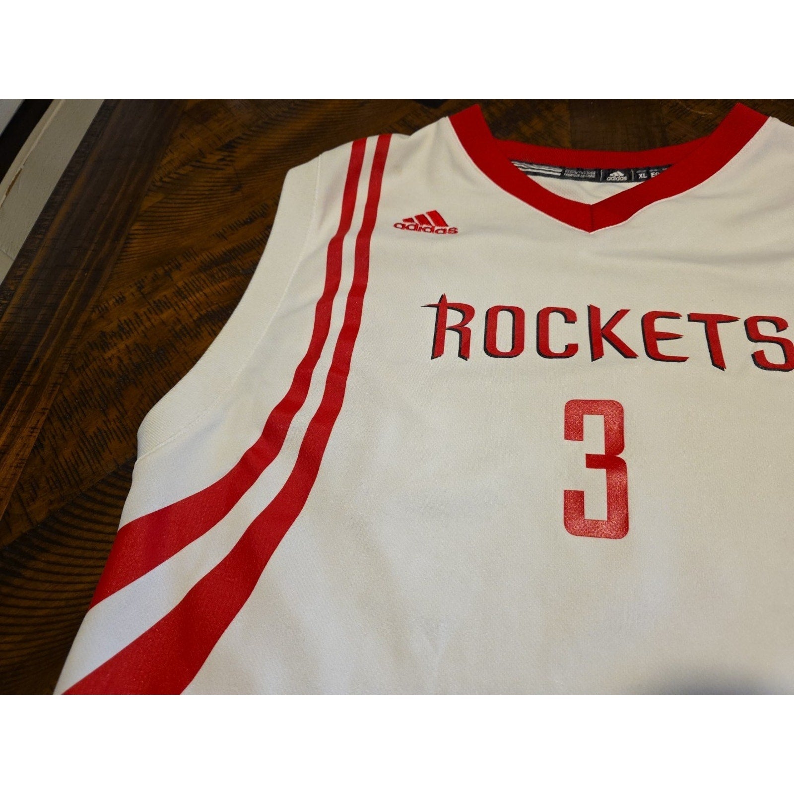 Houston Rockets NBA Adidas White Men's Ryan Anderson Jersey Size XL