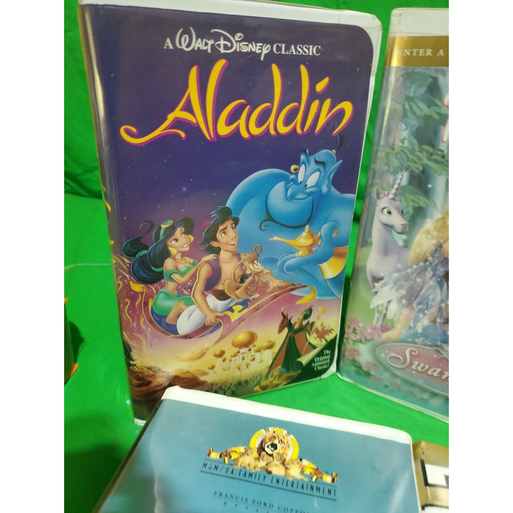 Lot Of 5 VHS Bundle Teens Movies Black Stallion Babby Sitters Club Barbie
