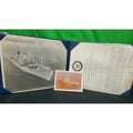 USS Francis Marion LPA-249 APA US Navy Original 8x10 Photo With Cert. Of Appt.