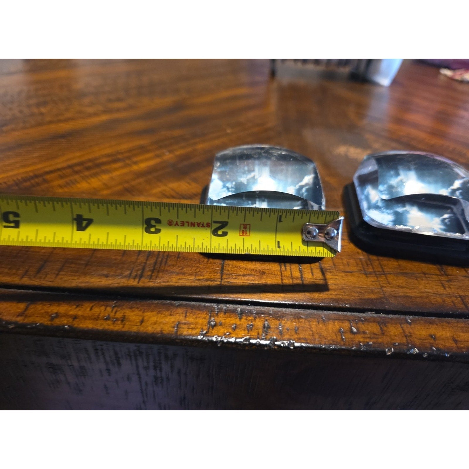 NASA US Space and Rocket Center Huntsville Alabama Pair Of Paper Weights