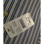 Rochester Men's Striped Long Sleeve Shirt Egyptian Cotton Size 17.5 38/39 New
