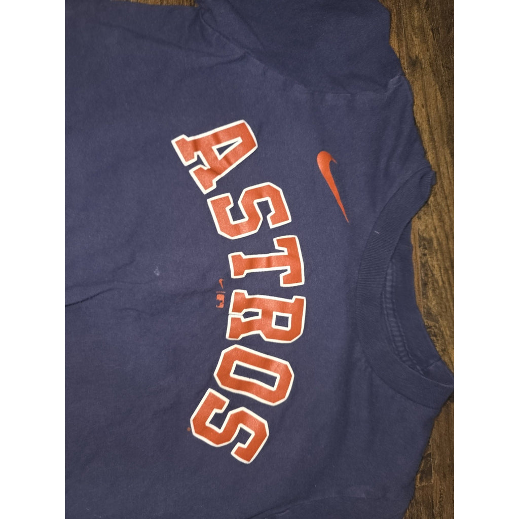 Nike Houston Astros Baseball Tshirt 27 Altuve Youth Size Small Fee Ship