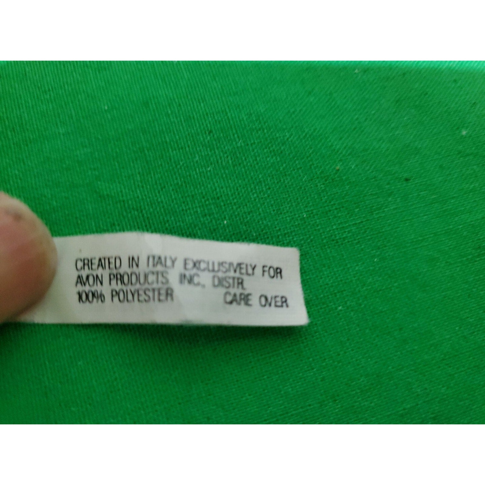 Vintage Avon Scarf Italy Fans From Around The World 35x34