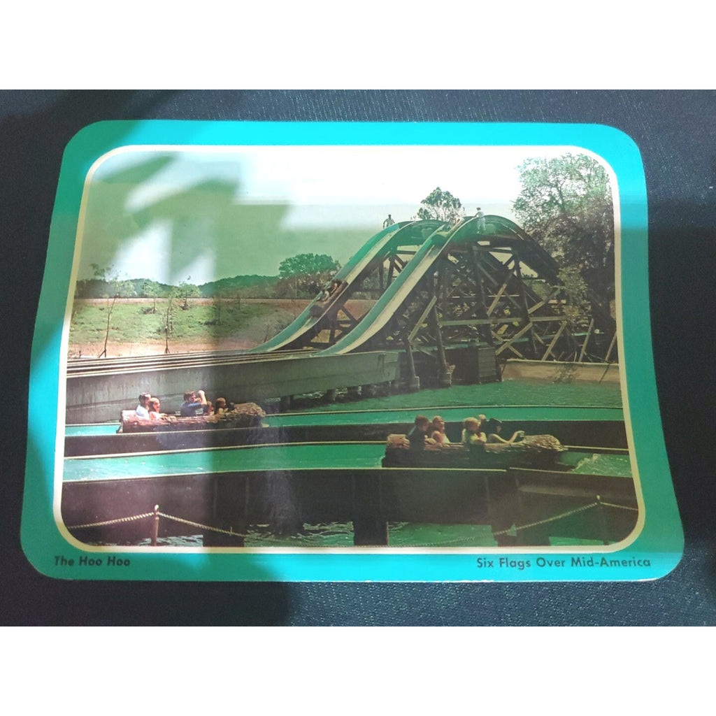 Vintage Lot Of 3 Six Flags Over Mid America Eureka Missouri Unposted Postcard