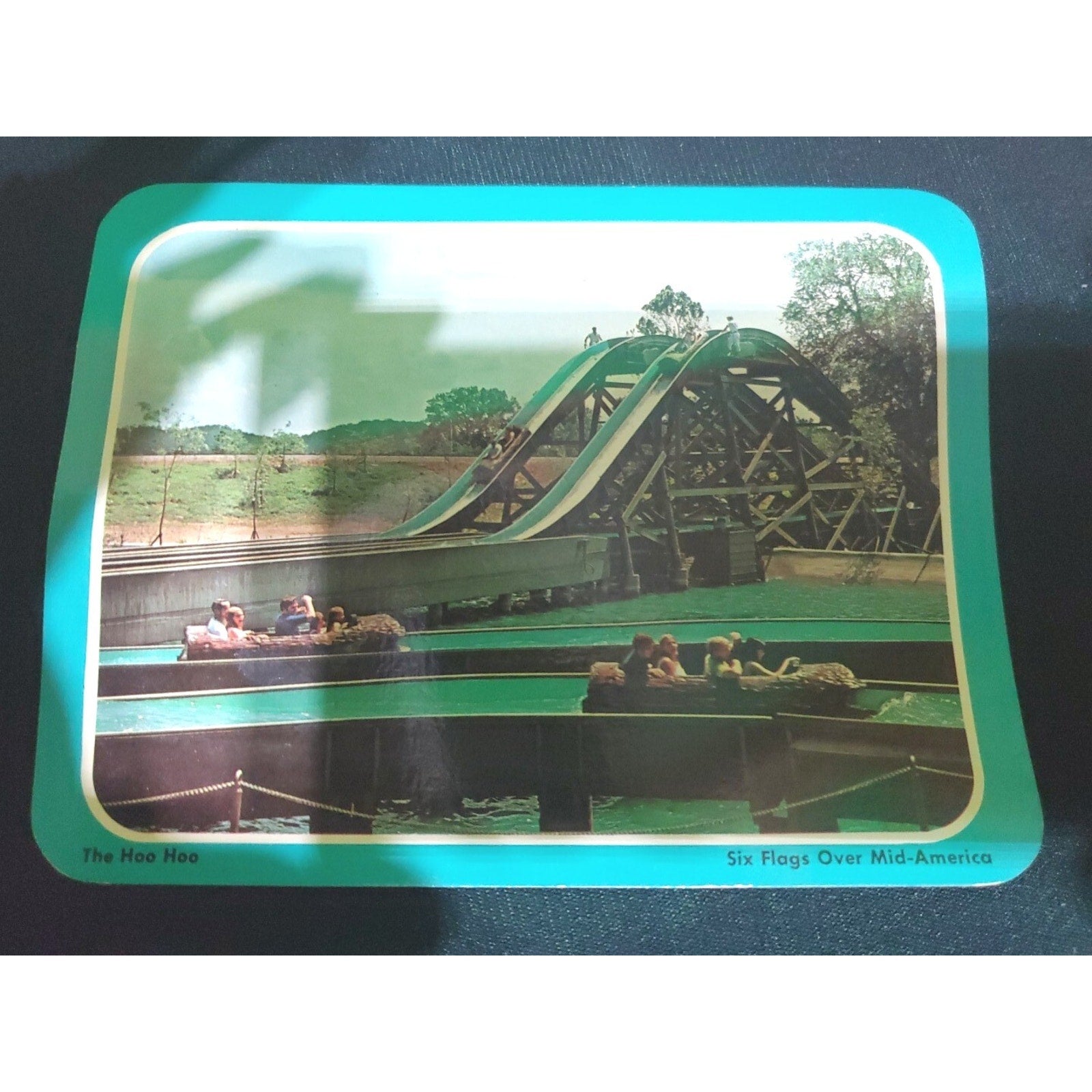 Vintage Lot Of 3 Six Flags Over Mid America Eureka Missouri Unposted Postcard