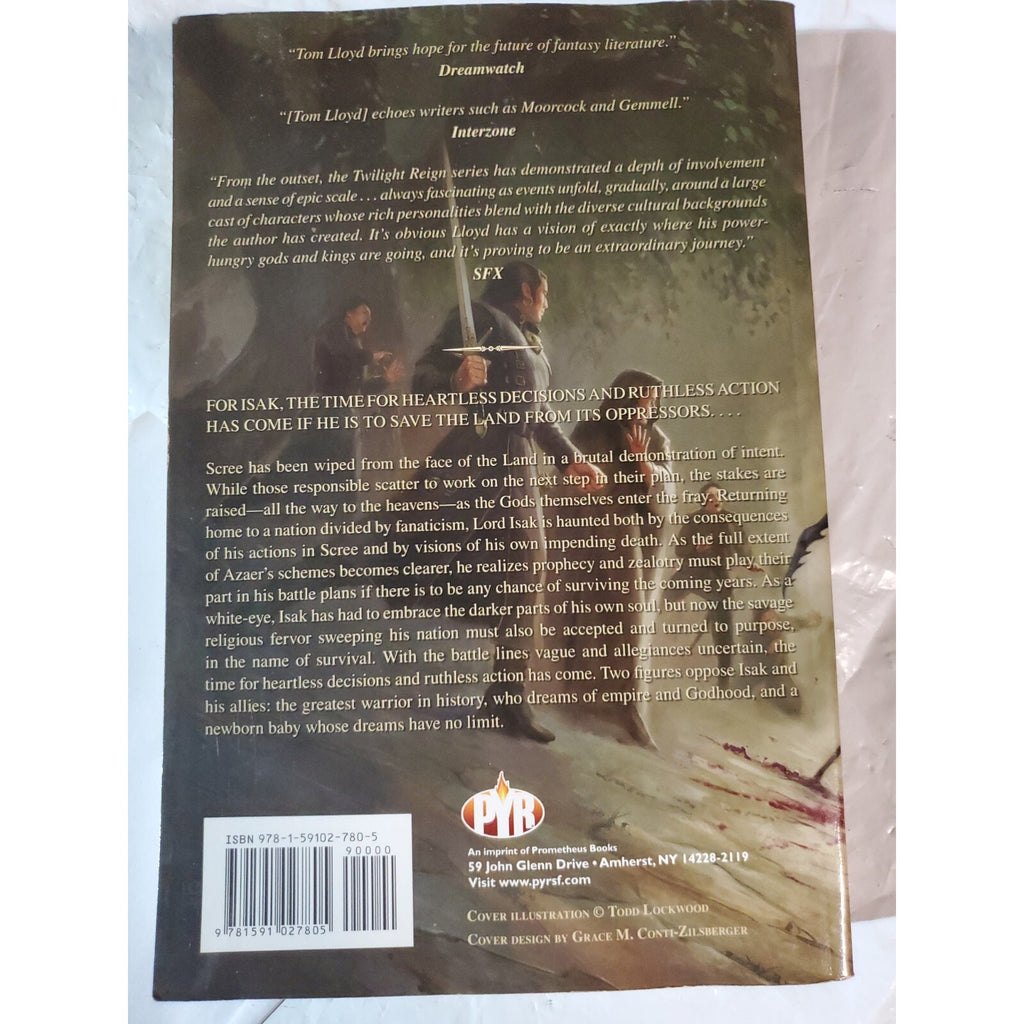 Twilight Reign Ser.: The Grave Thief by Tom Lloyd (2009, Trade Paperback)