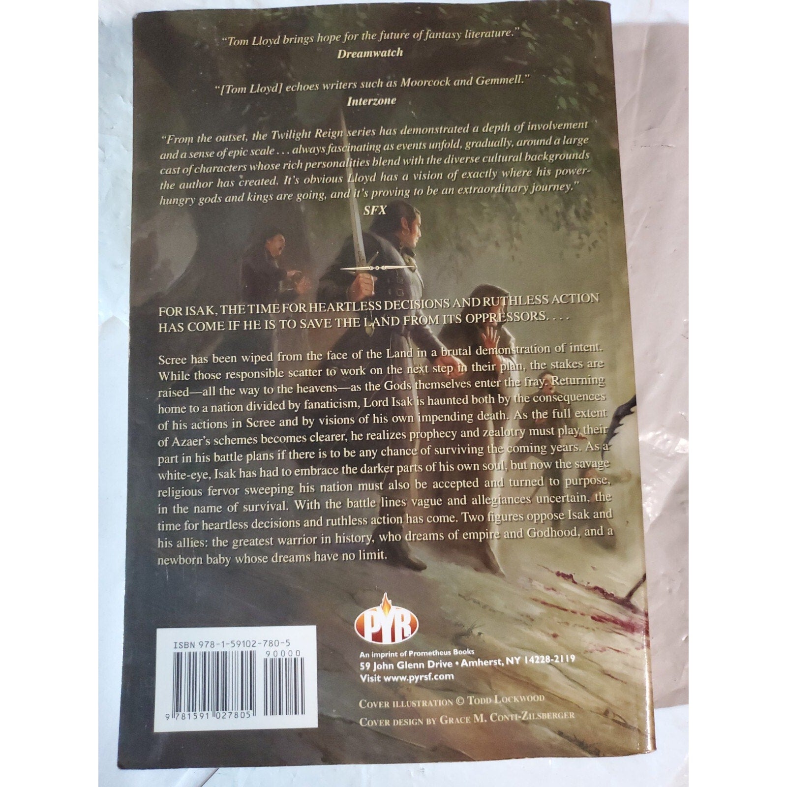 Twilight Reign Ser.: The Grave Thief by Tom Lloyd (2009, Trade Paperback)