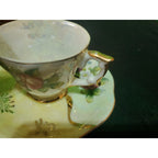 Vintage Fine China From Japan Tea Cup & Saucer Floral Pattern