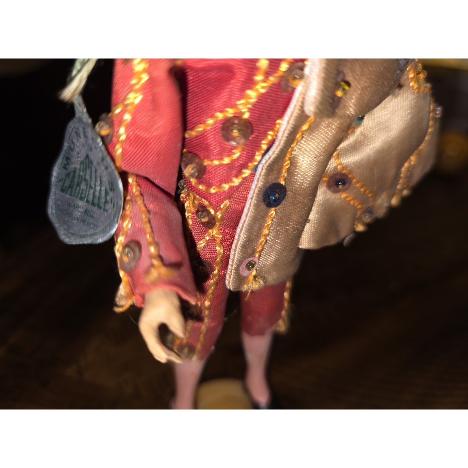 Vintage Munecos Carselle Mexican Spanish Matador Doll 6” tall