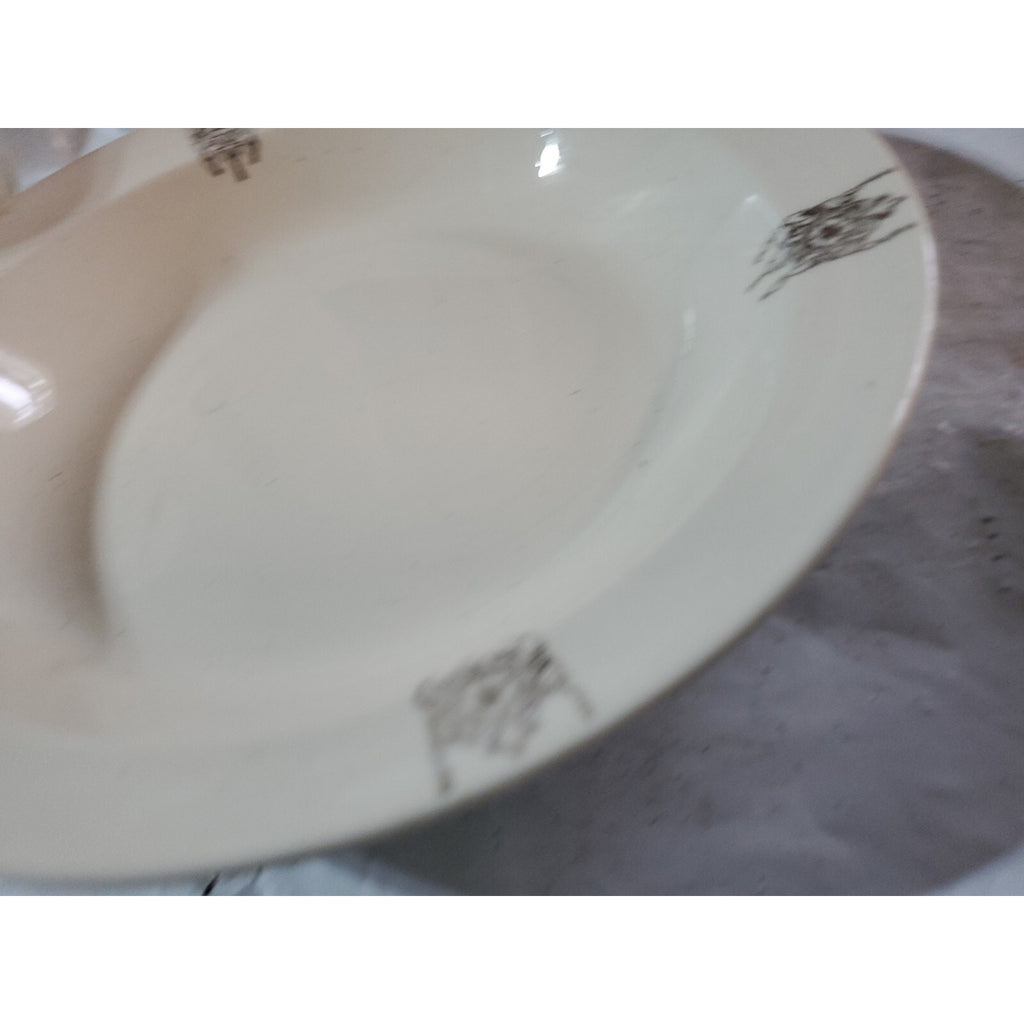 Taylor Smith & Taylor Creamer bowl & serving platter 13"