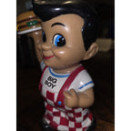 Vintage 1999 Funko Bob’s Big Boy Coin Bank Elias Brothers 8" Statue Figure