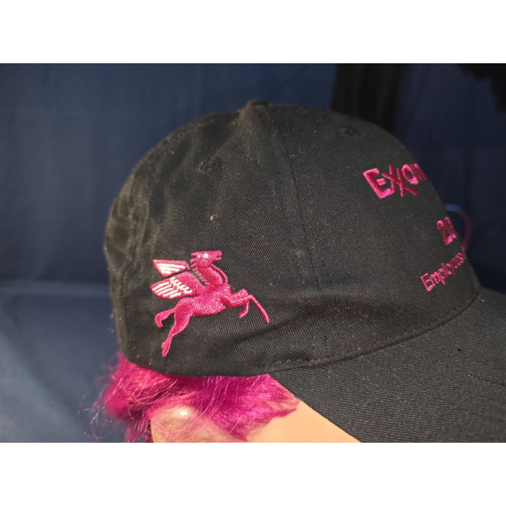 ExxonMobil United Way Hat Employees Changing Lives Pink Pegasus Black Free Ship