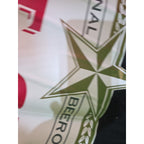 Vtg. Lone Star Beer Window Vinyl Decal 36"X18.5 Beer Advertising 1980"s