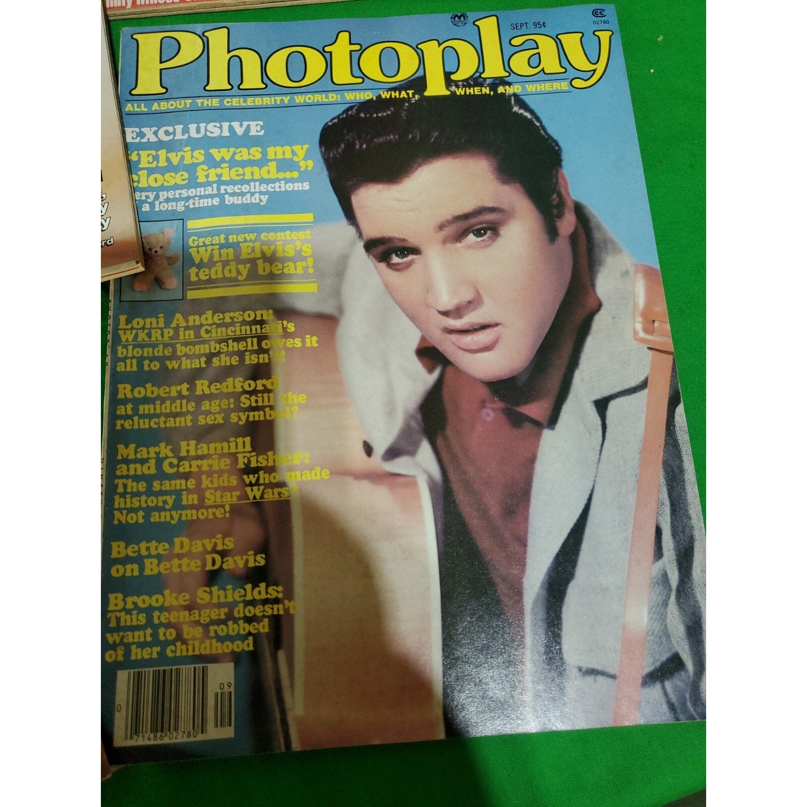 Vtg Elvis Presley Magazine Lot of 4 Rare Magazines & 1-TV Guide The King Music