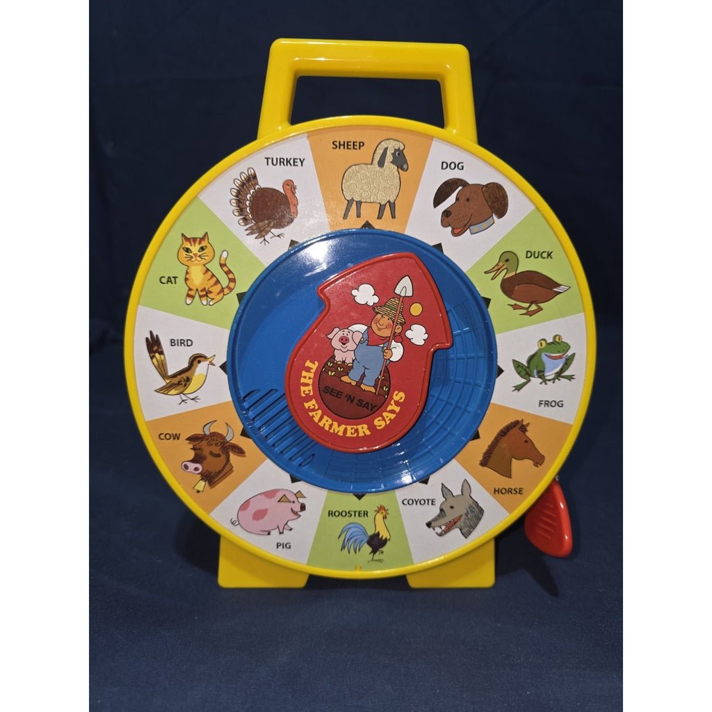 2013 Mattel See 'N Say The Farmer Says Pull-String Farm Animals Sounds Works