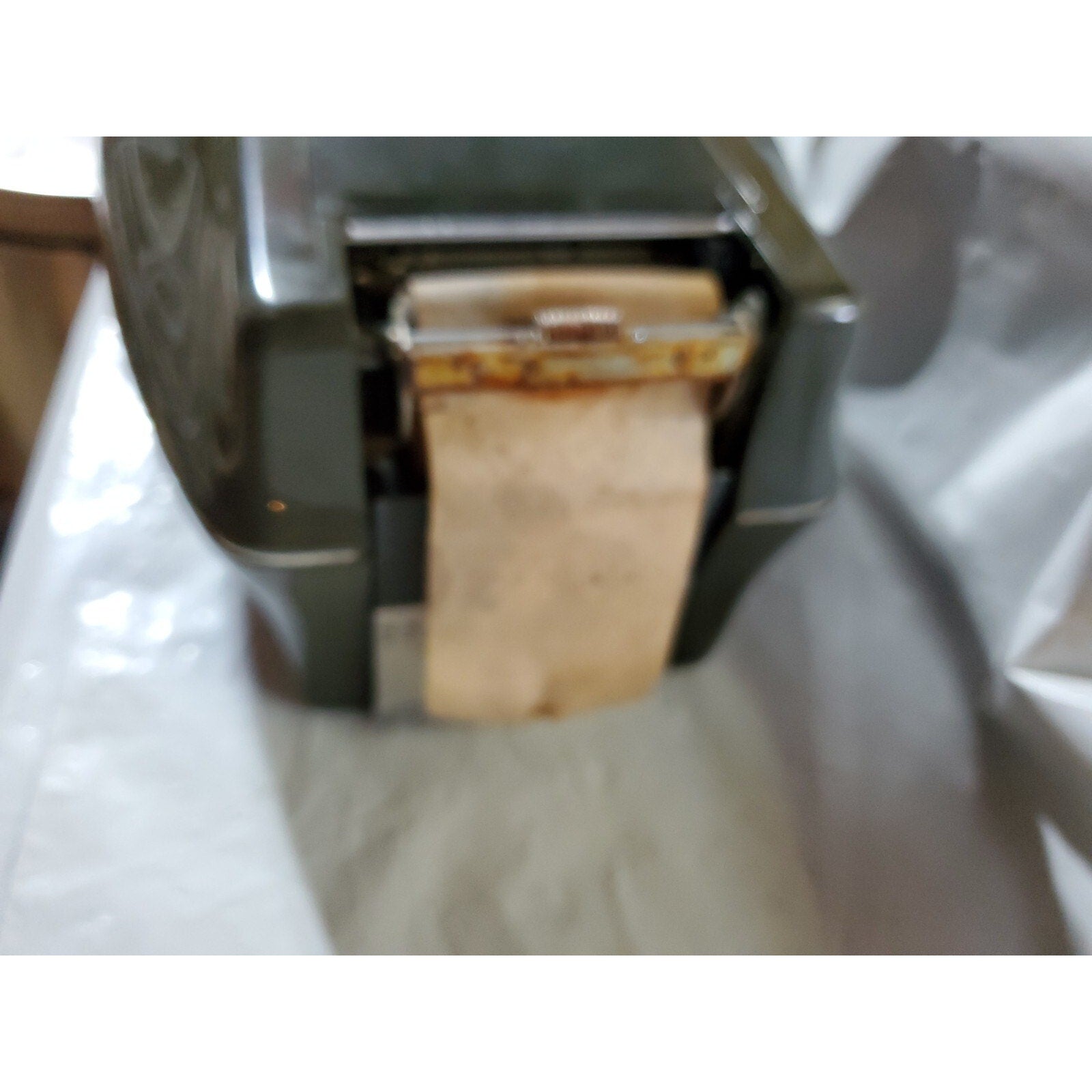 Vintage Stenograph Reporter Model paper tray, parts piece