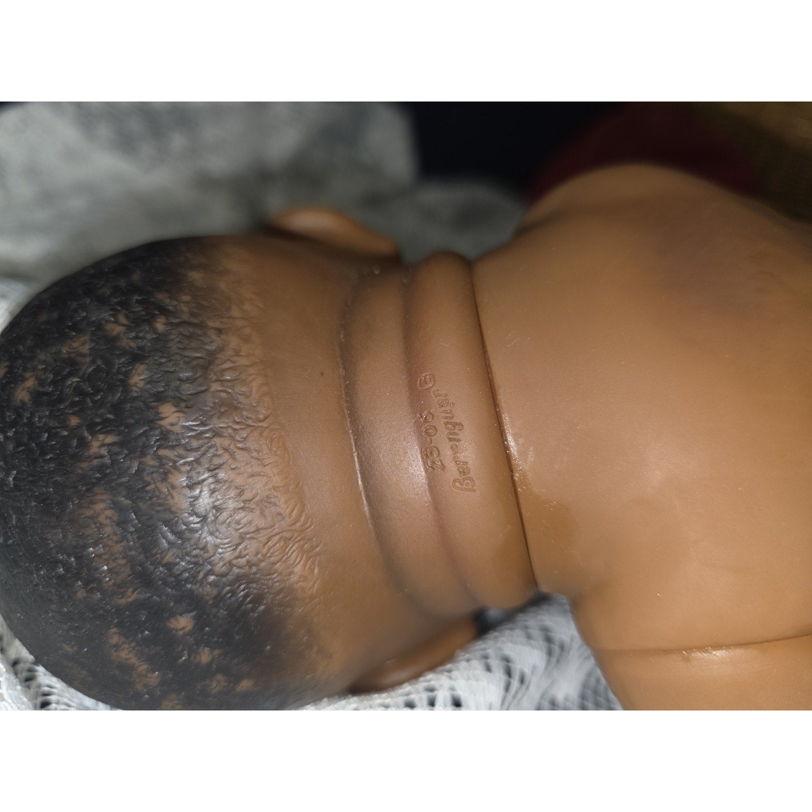 Berenguer 23-06 Newborn African American Girl Lifelike Baby Doll 14”