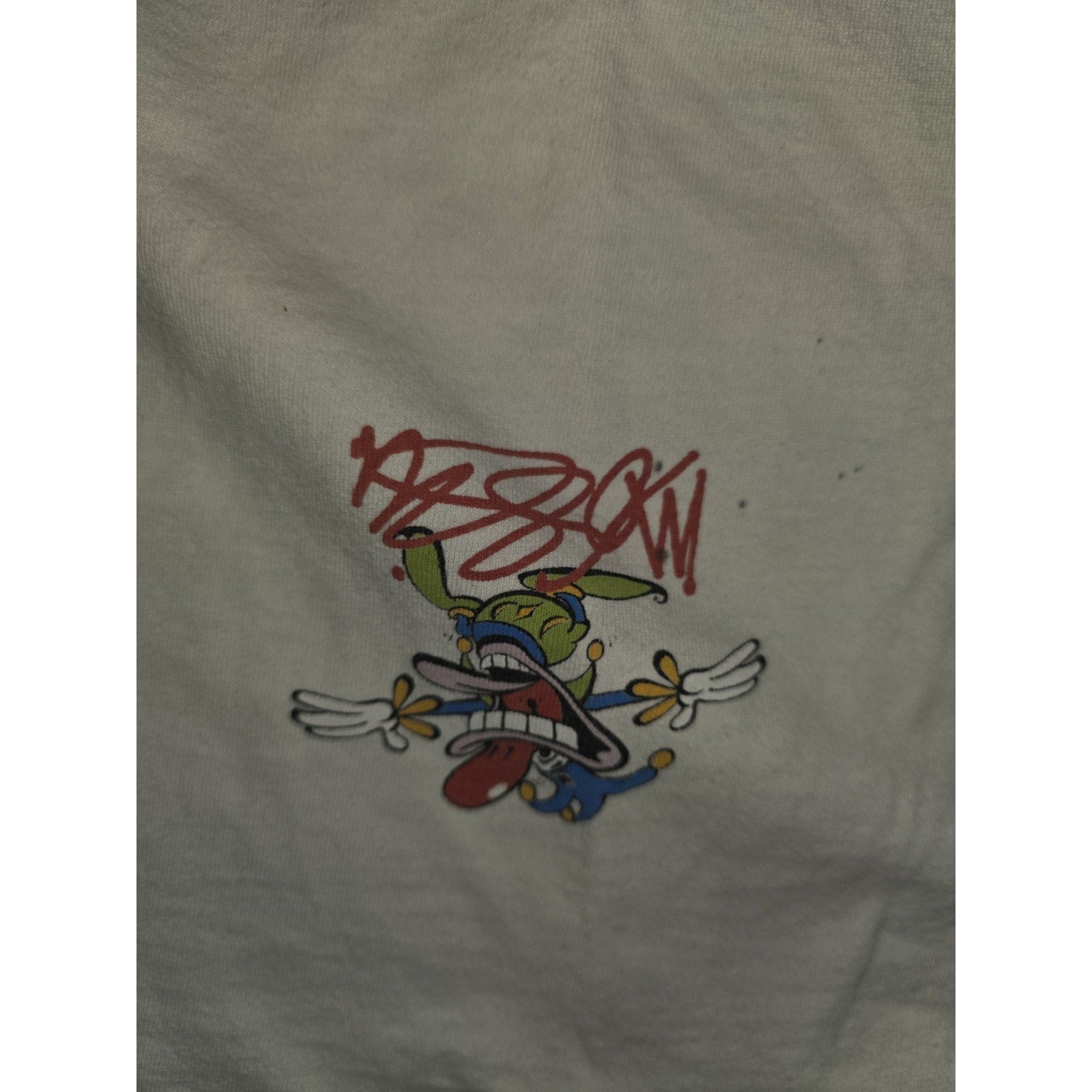 Vintage Rare 90s Mossimo Jester T-Shirt Single Stitch Made in USA Skater Surfer