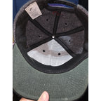 Vintage 90s Nike Wool Blend "Big Logo" Snapback Hat - MADE IN USA Raised