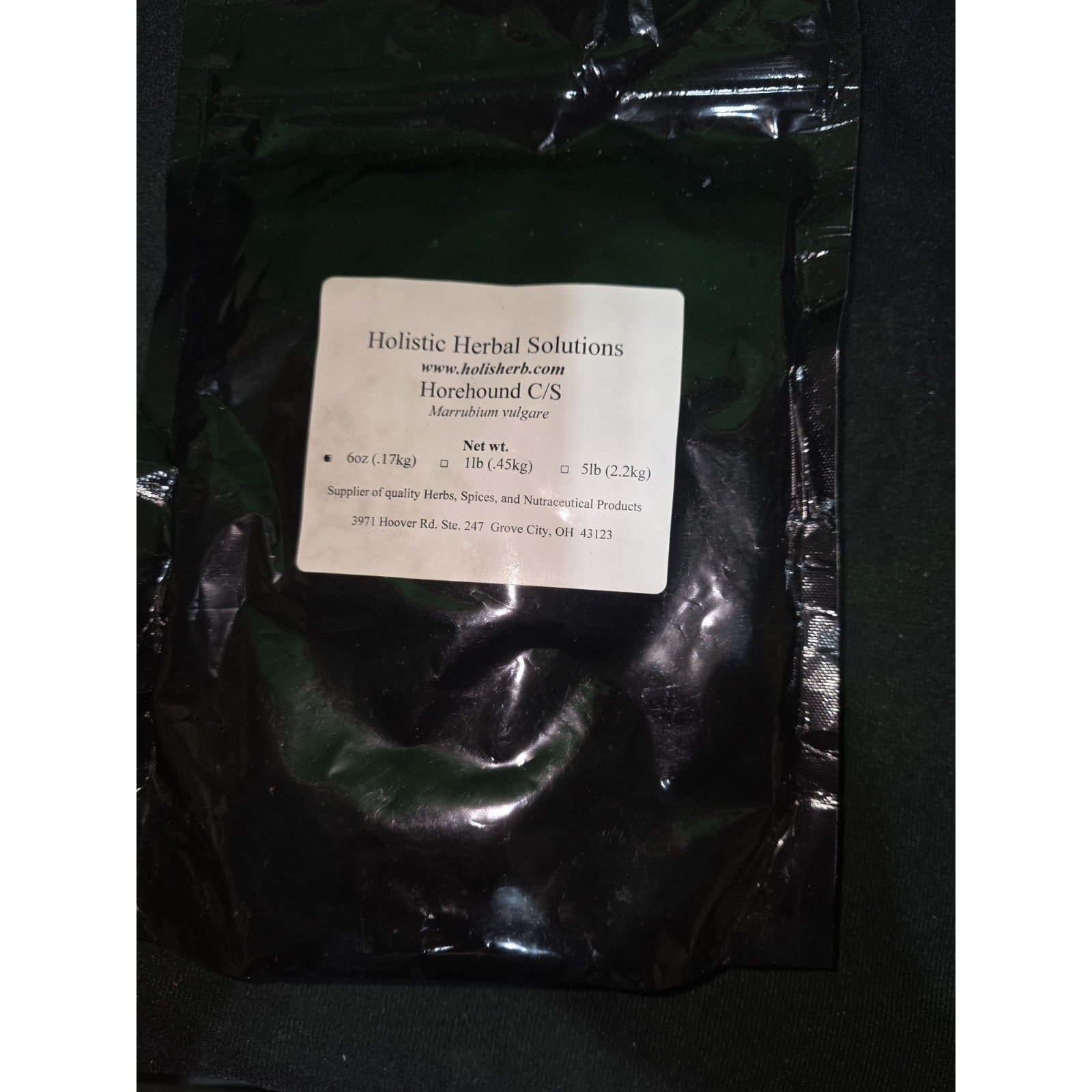 Horehound Herb 6oz Natural Lung & Throat Support Holistic Herbal