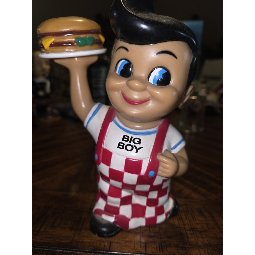 Vintage 1999 Funko Bob’s Big Boy Coin Bank Elias Brothers 8" Statue Figure