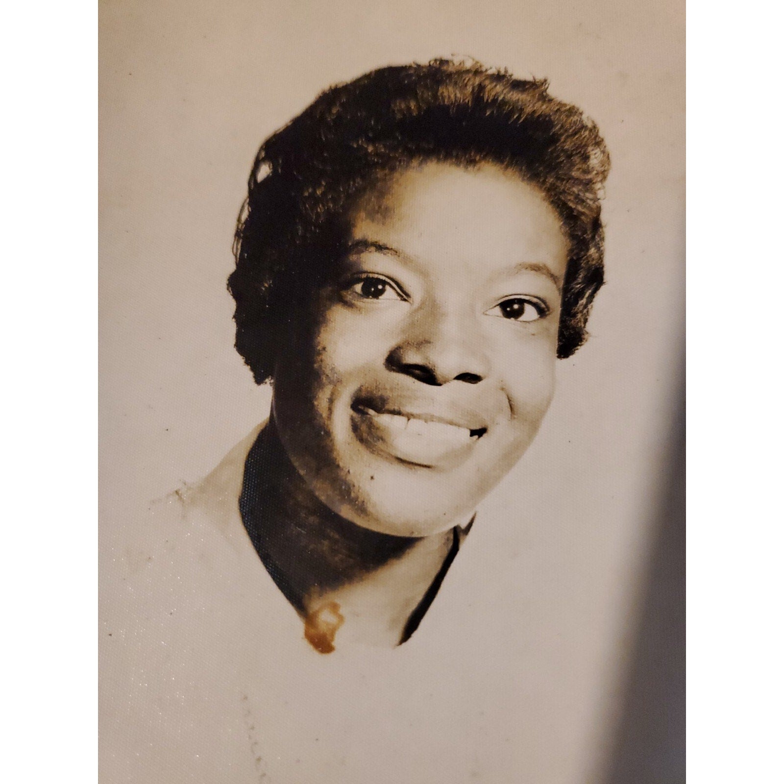 Vintage/Antique Photo/Snapshot African American Portrait Woman 1950's