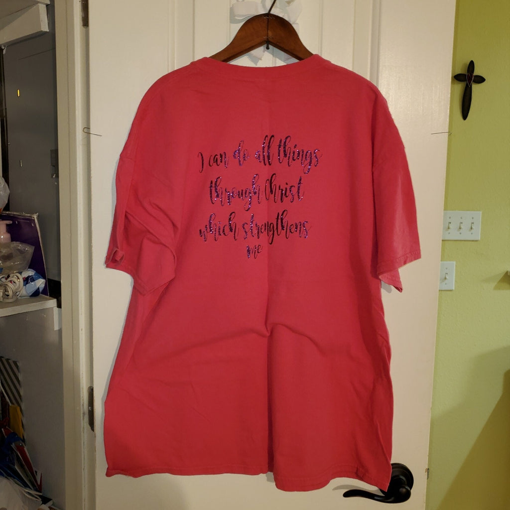Finding My Treasure T-Shirt Women's XL Religious Christian