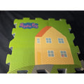 Peppa Pig 6pc Set Puzzle Tile Mega Playmat, Multicolor Free Ship