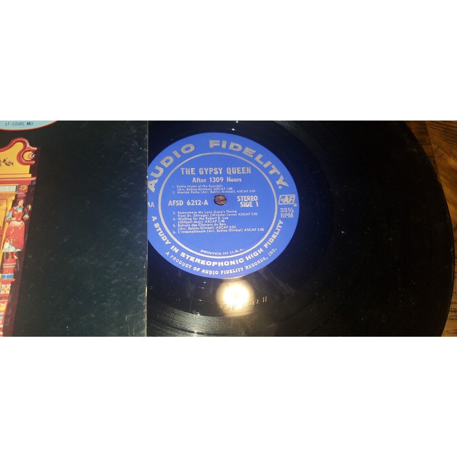 Gypsy Queen After 1309 Hours - Gay 90`s Village - AFSD 6212 - Vinyl Record LP