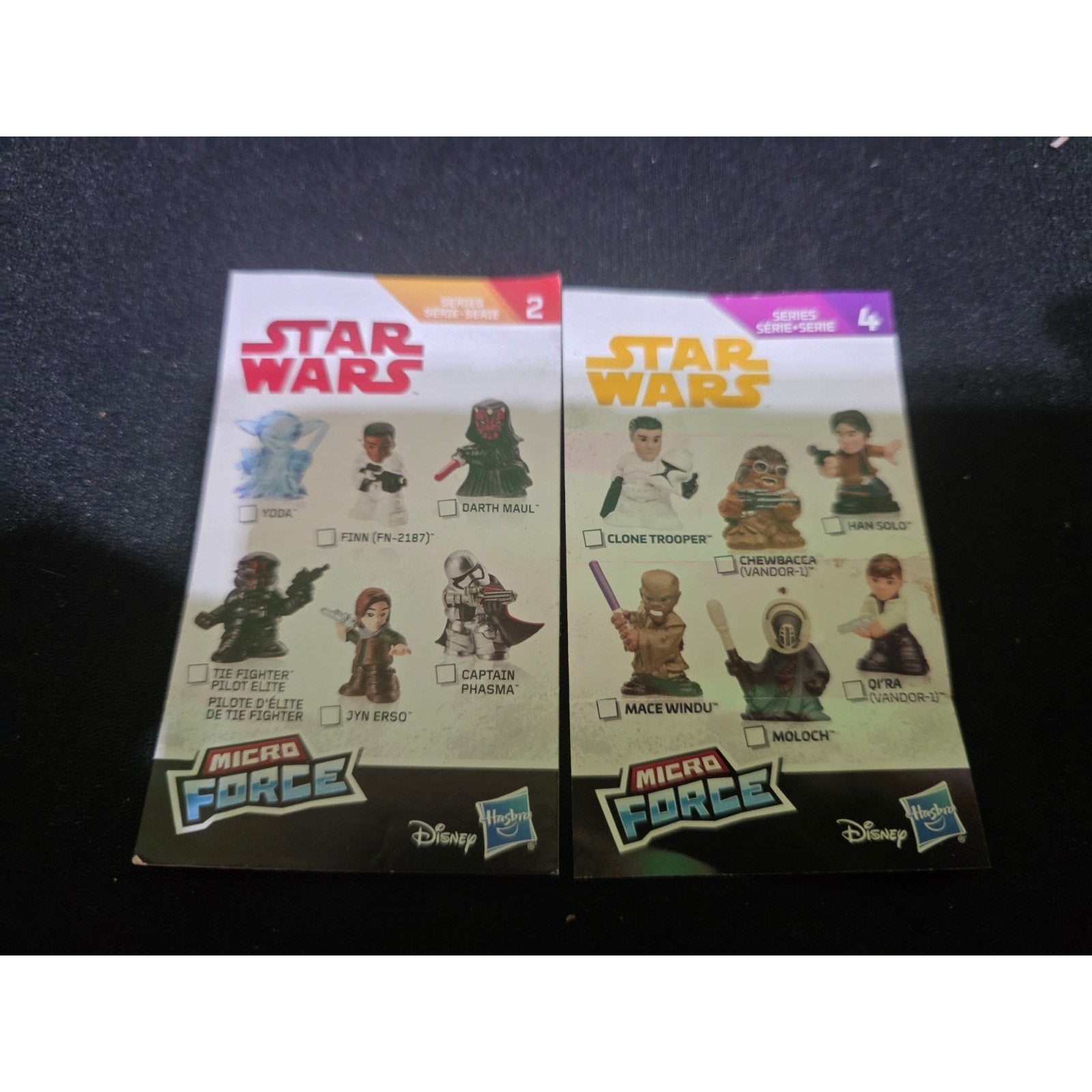 Star Wars Micro Force Fighter Pods Mini Figures Lot Of 4 Chewbacca