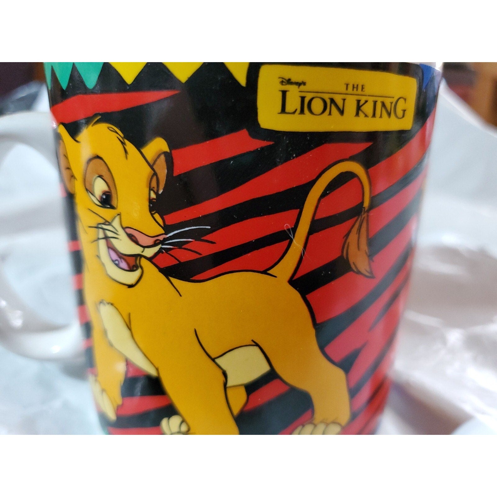 Disney's The Lion King Collectible Kion The Lion Guard ceramic Mug