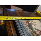 Vintage Needlepoint Framed Art Windmill Scene Dutch