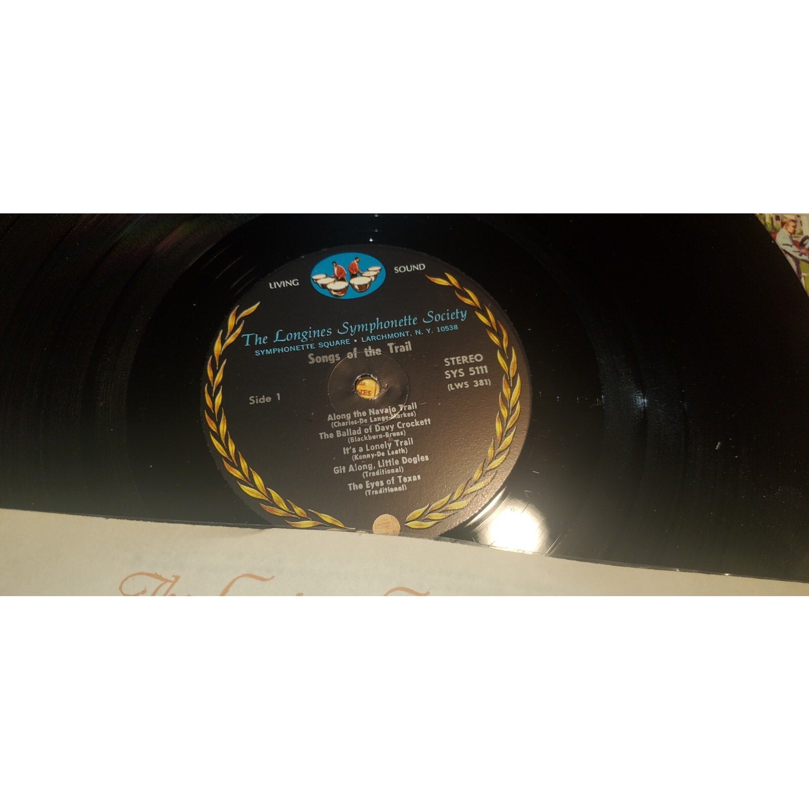 The Longines Symphonette Songs of the Trail LP Record VNTG