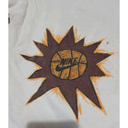 RARE VINTAGE 90s NIKE Grey Tag Hoops Streetball T-Shirt SINGLE STITCH USA L/XL