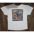 RARE VINTAGE 90s NIKE Grey Tag Hoops Streetball T-Shirt SINGLE STITCH USA L/XL