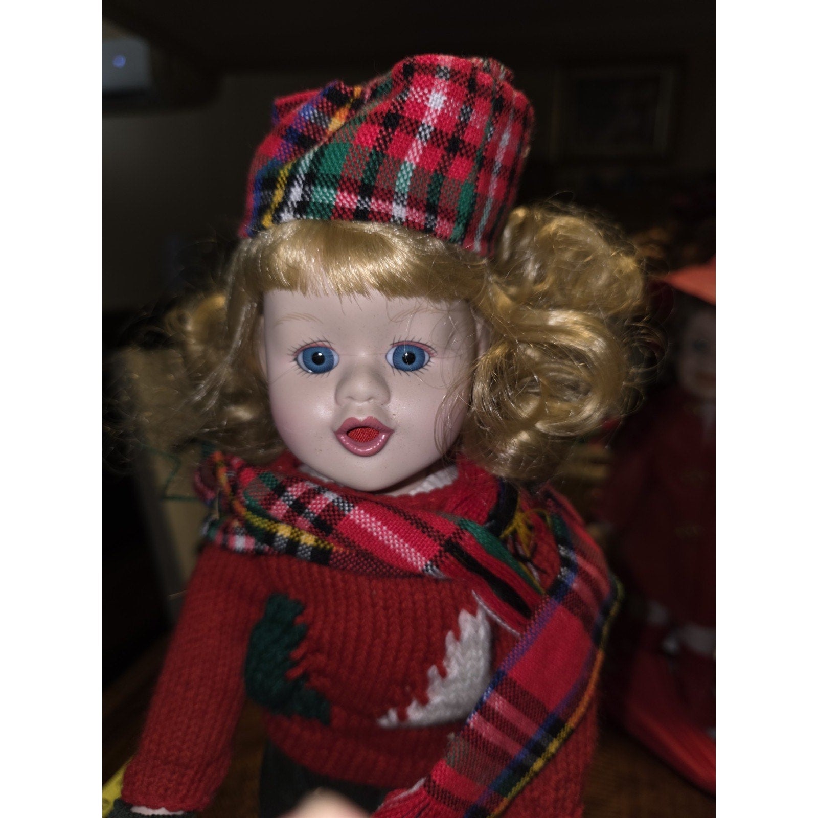 Vintage 1994 Heritage Mint Lasting Impressions Doll Collectible 16" Christmas