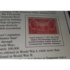 Tennessee Uncirculated Quarters Stamps Collection Card The Volunteer State 1796