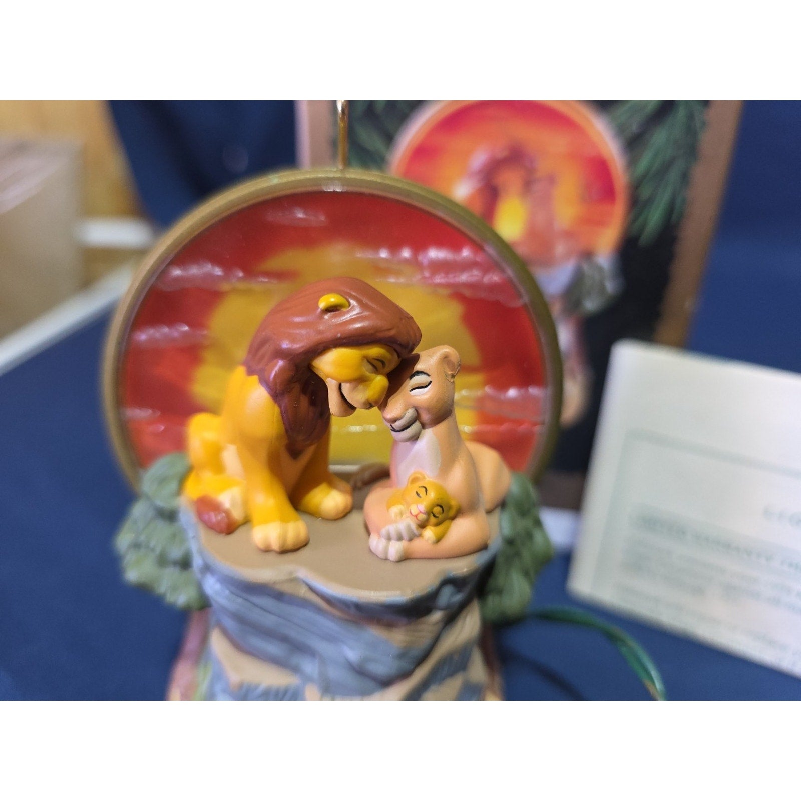 Hallmark Keepsake Disney Lion King Ornament! Lighted