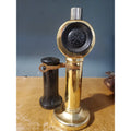 Vintage Avon Wild Country Cologne & Talc Phone Decanter Bottle Empty (read desc.