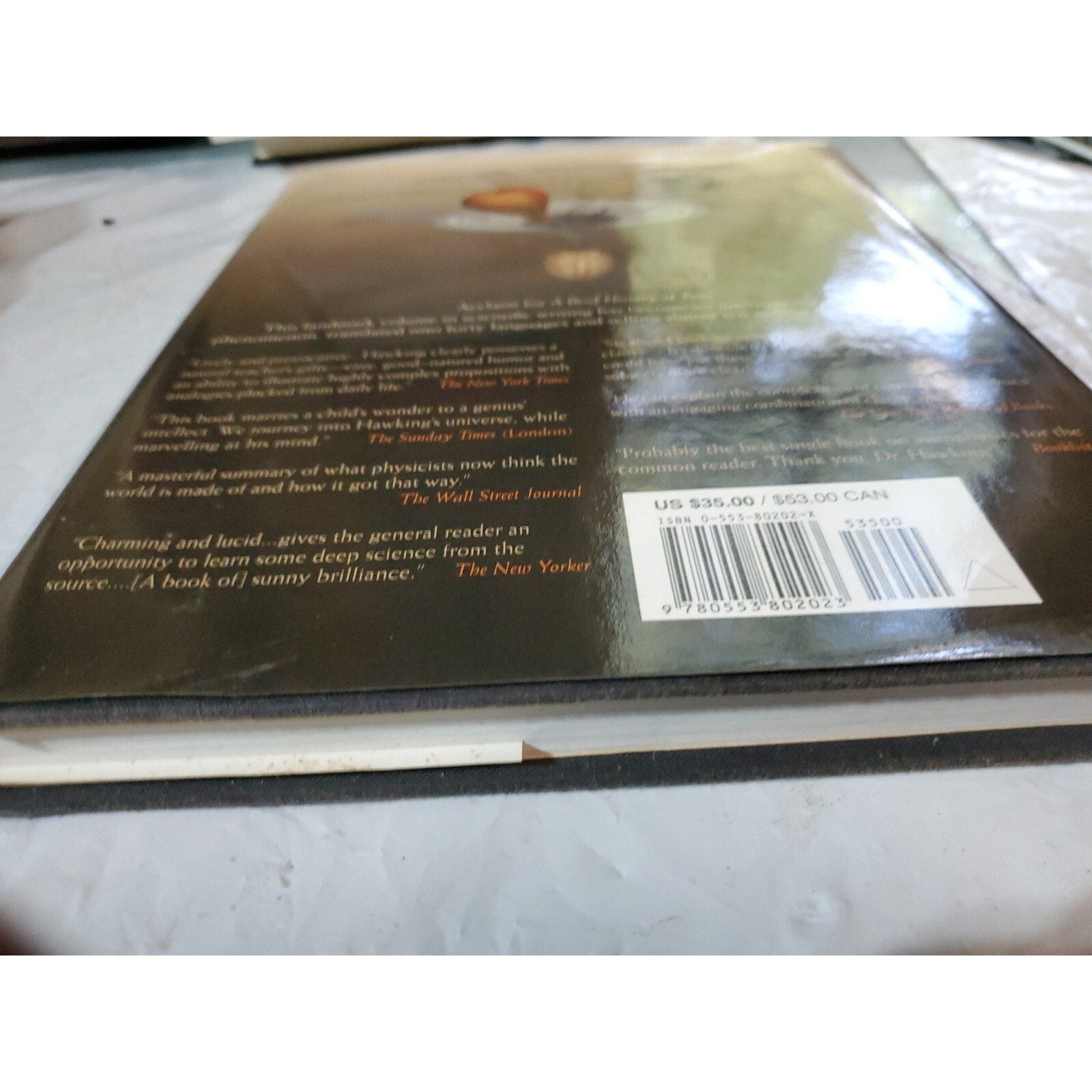 The Universe in a Nutshell by Stephen Hawking (2001, Hardcover)