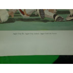 1986 Cotton Bowl Signed Litho 27 x 21 1/4 Original Football Man Cave Texas A&M