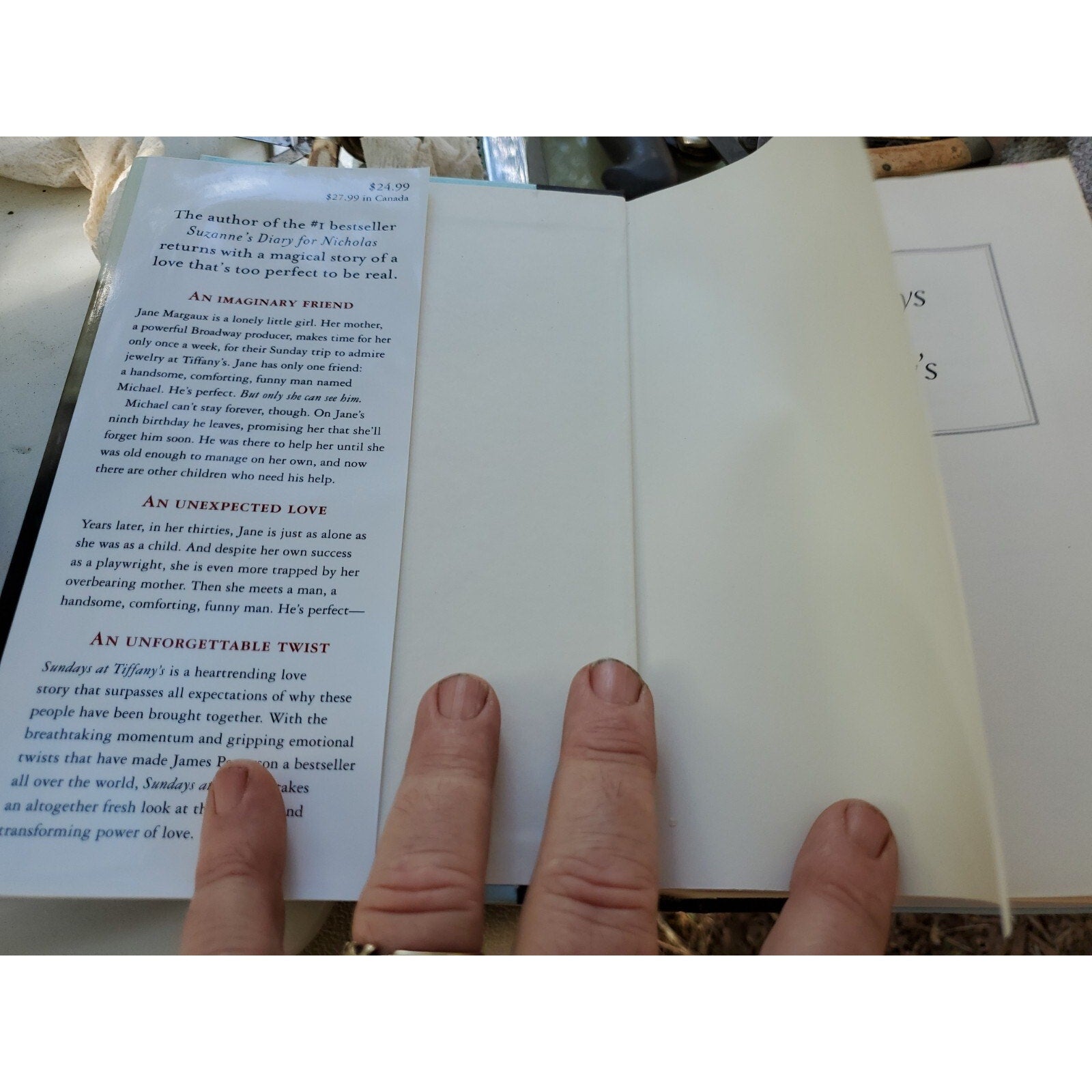 Sundays at Tiffany's by Gabrielle Charbonnet and James Patterson (2008,...