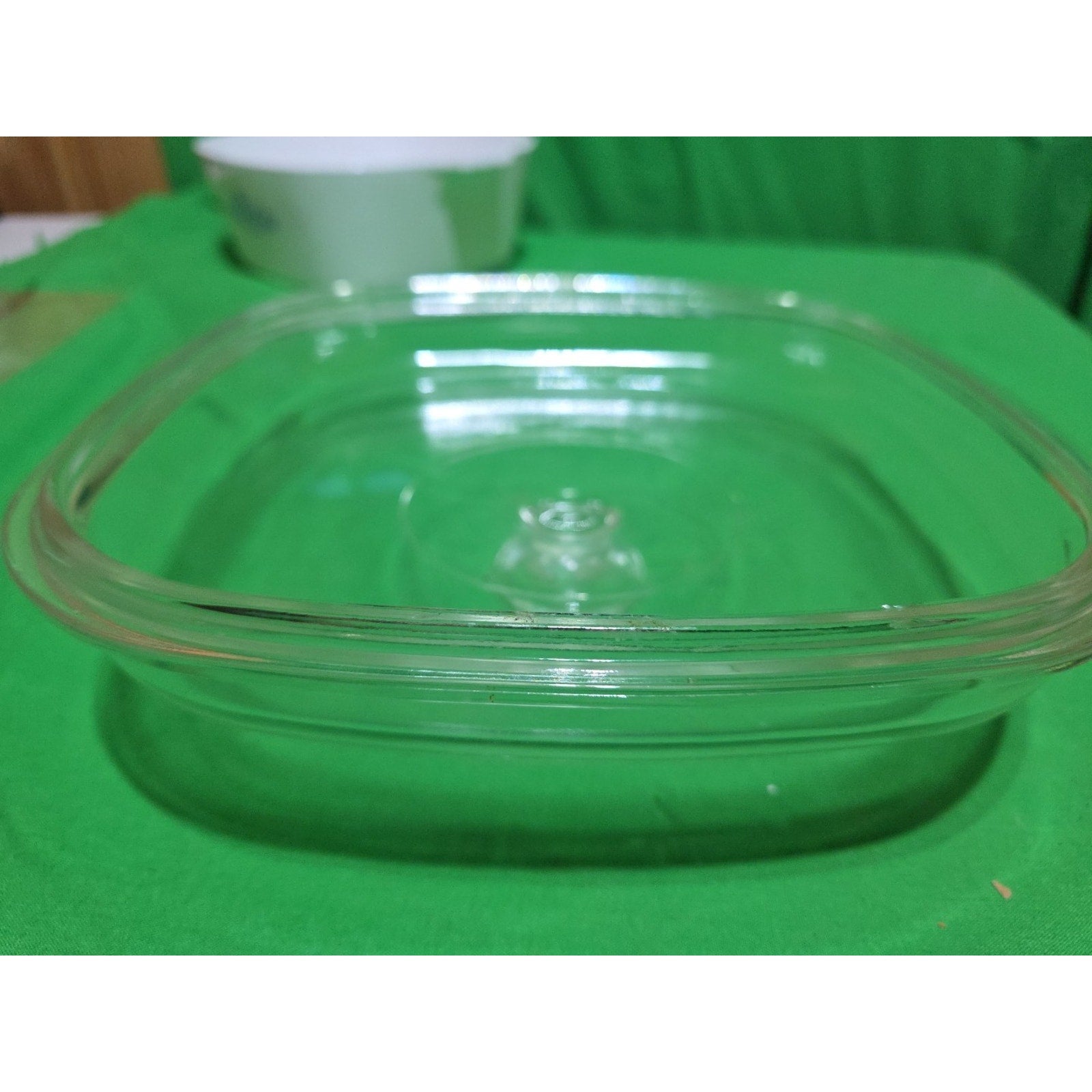 Vintage Pyrex Dome Glass Lid A12C for Corning Ware 10x10 Inch Square Casserole